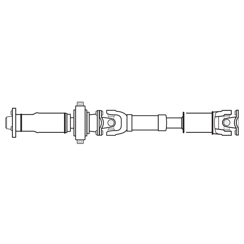 1966 Mercedes Benz 230SL Driveshaft