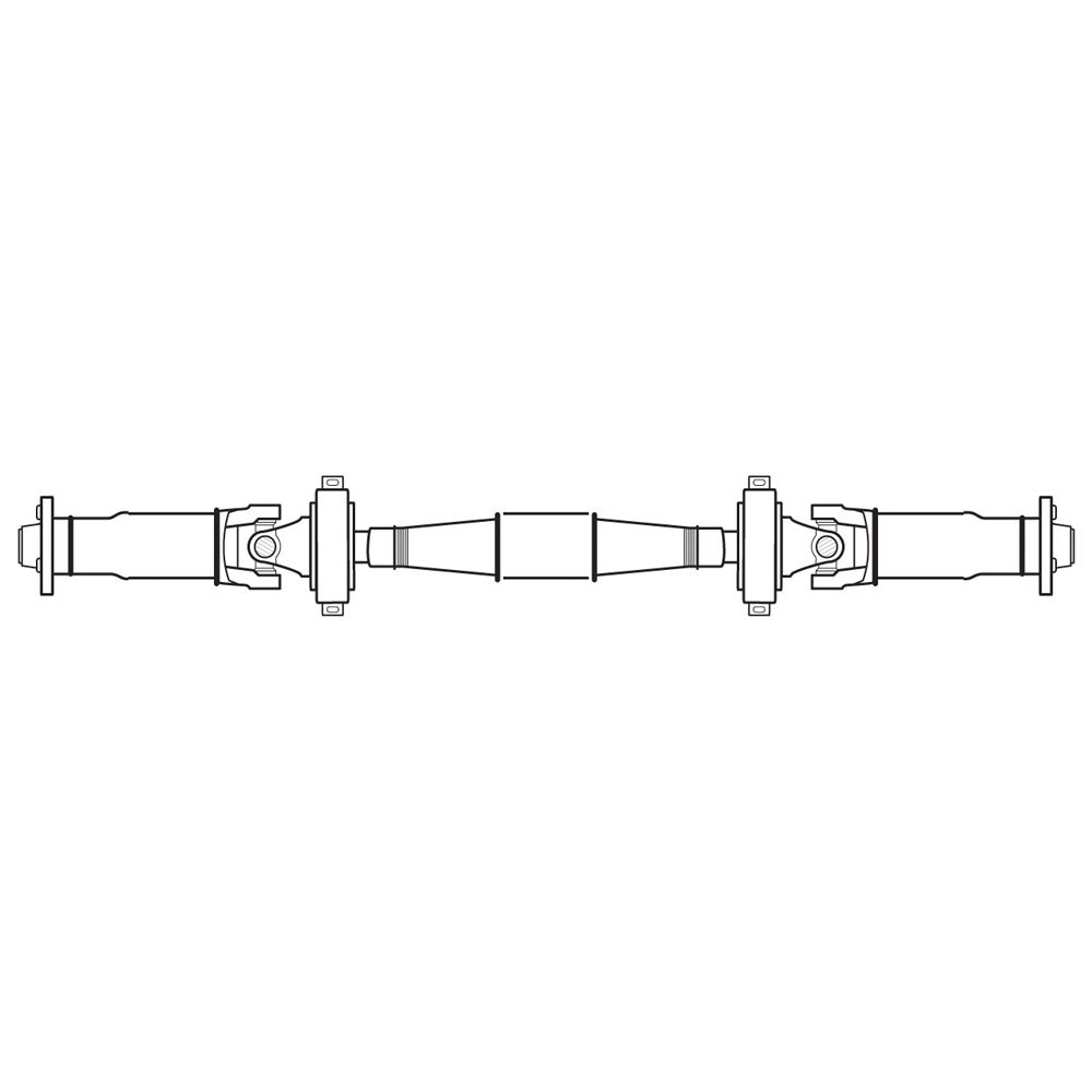 1973 Mercedes Benz 220 Driveshaft
