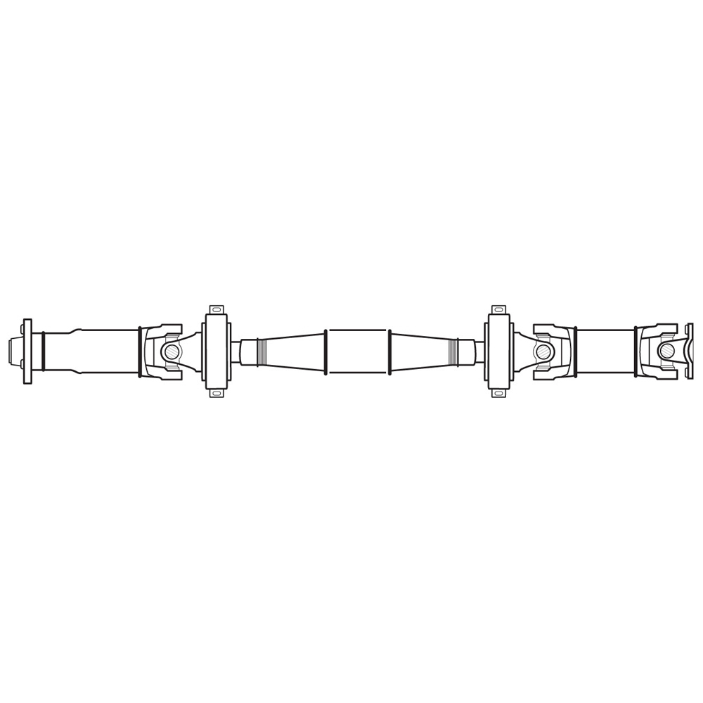 1969 Mercedes Benz 280SEC Driveshaft