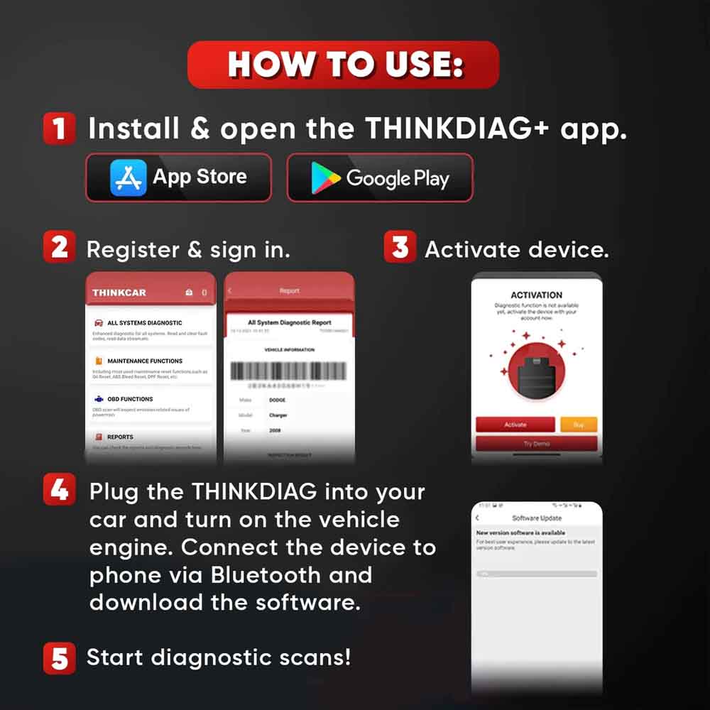 THINKCAR 30000375 Diagnostic Scan Tool