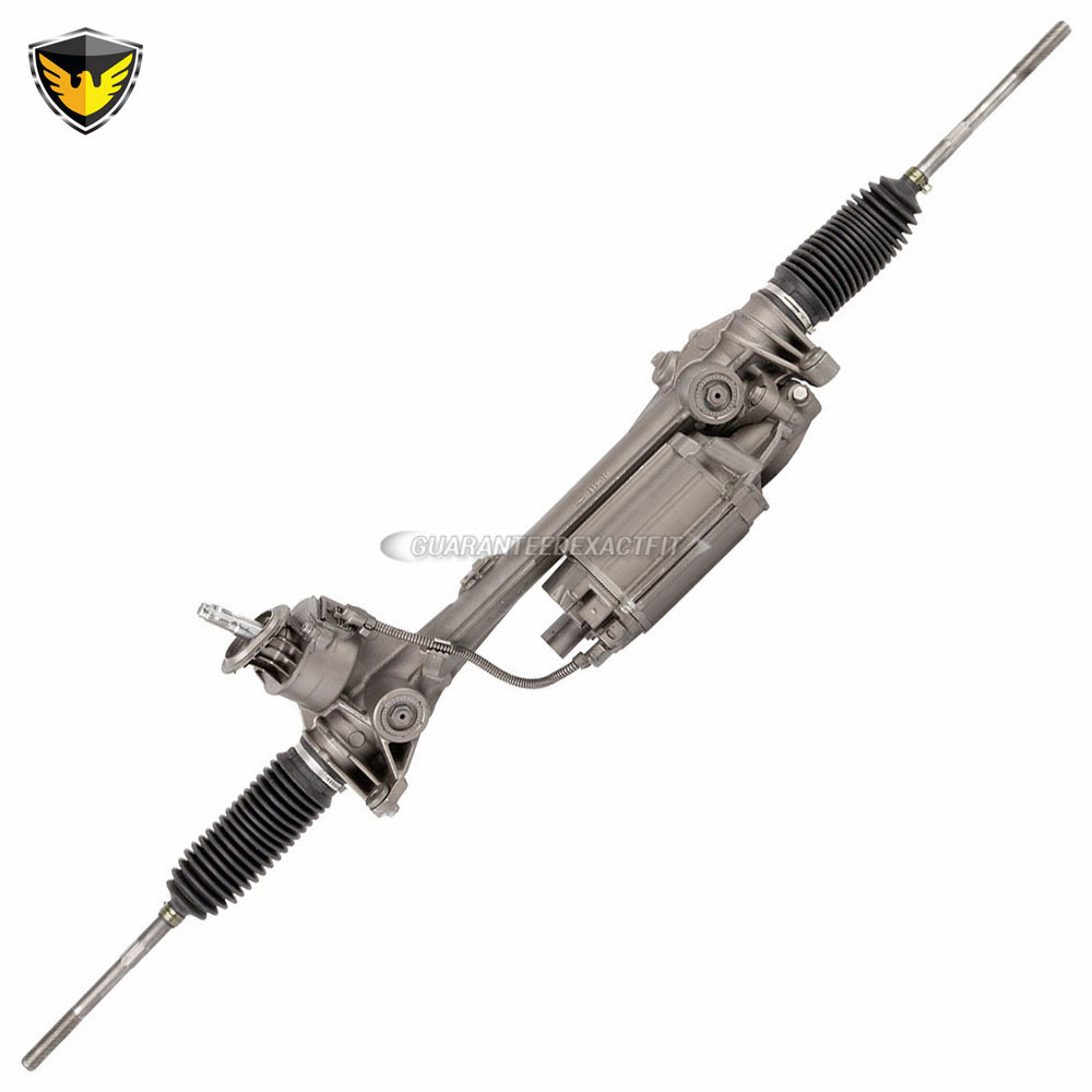 2010 Volkswagen Golf Rack and Pinion Models with Rack Motor Leads Entering from Driver Side