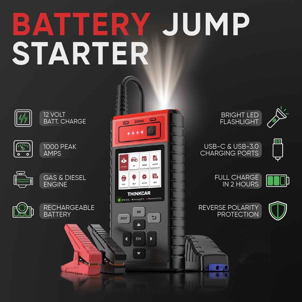 THINKCAR 303060007 Vehicle Jump Starter
