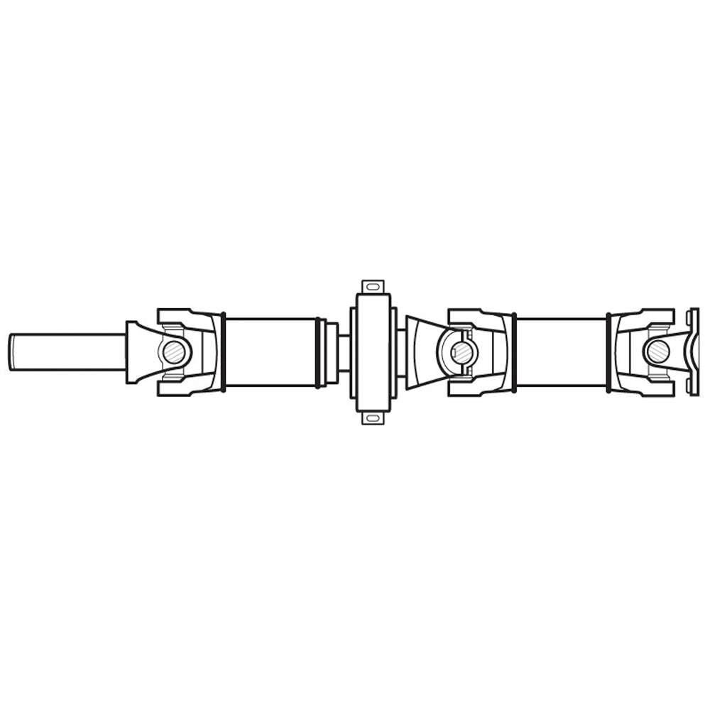 2000 Toyota Tundra Driveshaft