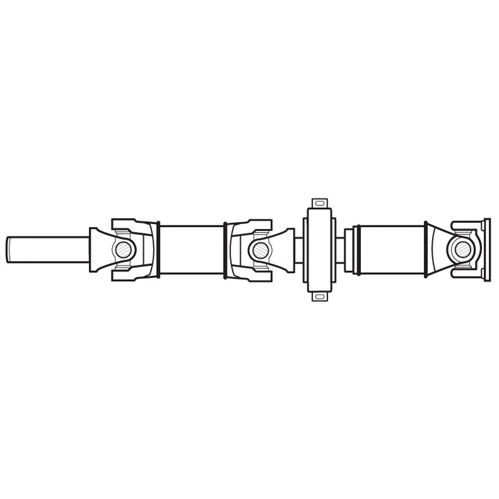 BuyAutoParts 91-01251N Driveshaft