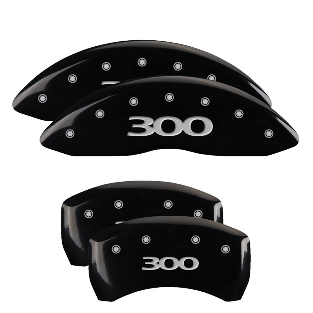 MGP Caliper Covers 32016S300BK Disc Brake Caliper Cover
