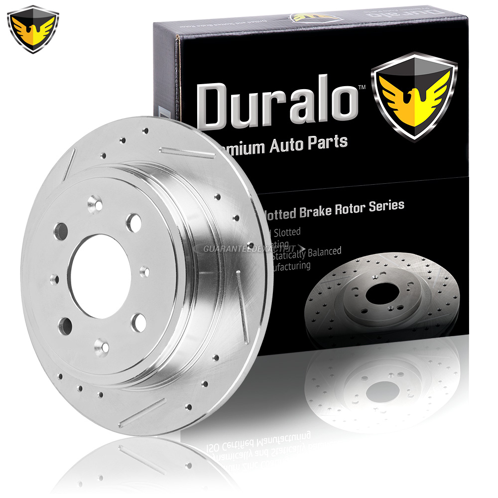 Rear Drill /& Slot Brake Rotors And Ceramic Pads For Integra Civivc CRX Prelude