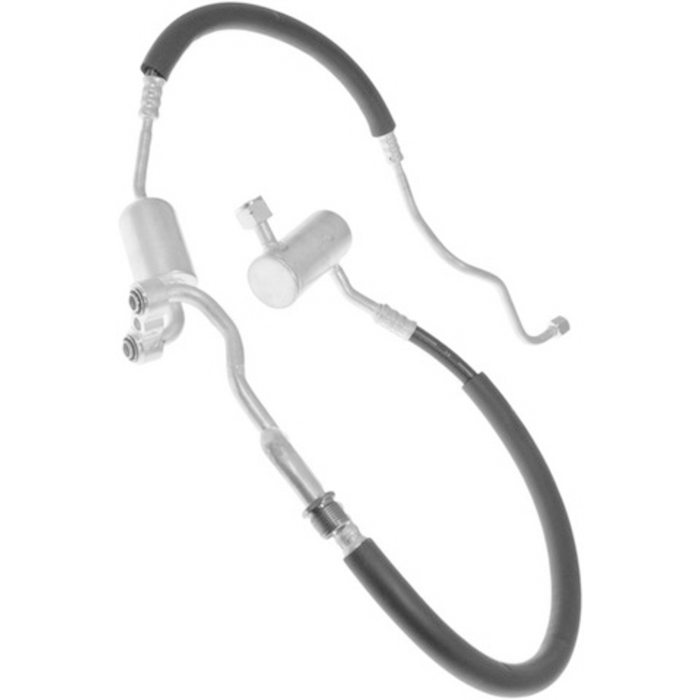 BuyAutoParts 62-70214N A/C Hose Manifold and Tube Assembly