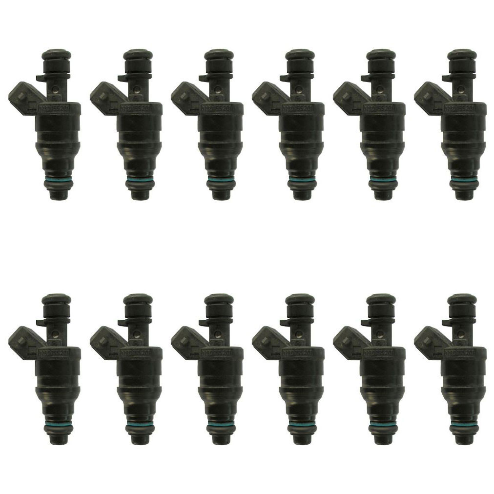 1992 Mercedes Benz 600SEL Fuel Injector Set 