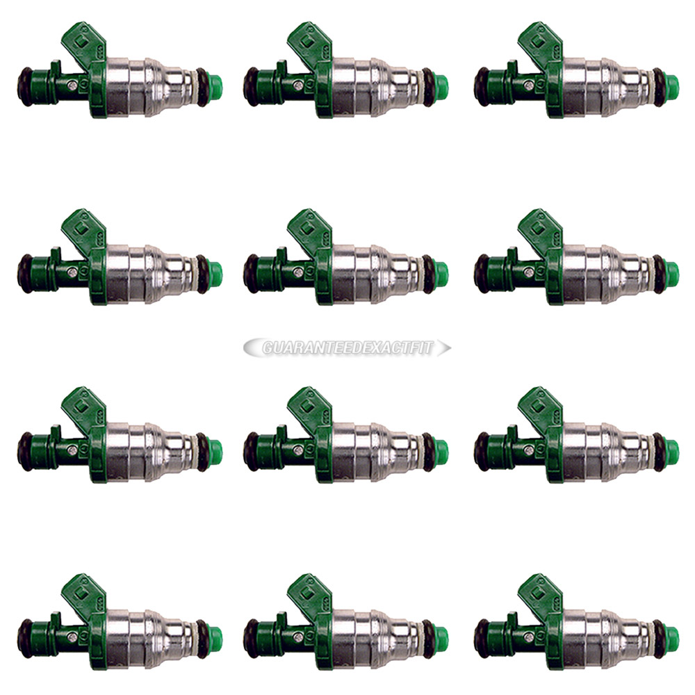 2009 Mercedes Benz S600 Fuel Injector Set 