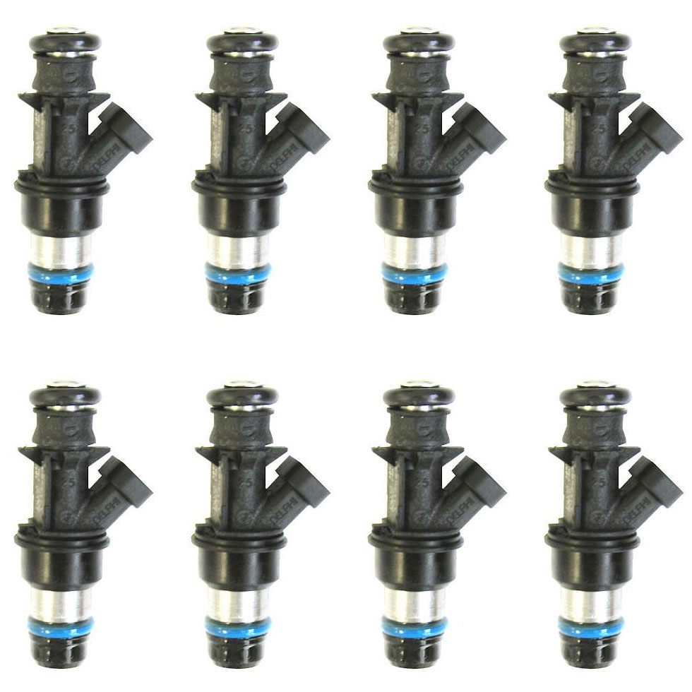 2005 Chevrolet avalanche 2500 fuel injector set 