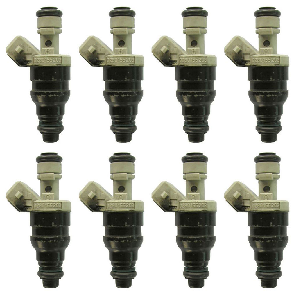 2006 Mercedes Benz S500 Fuel Injector Set 