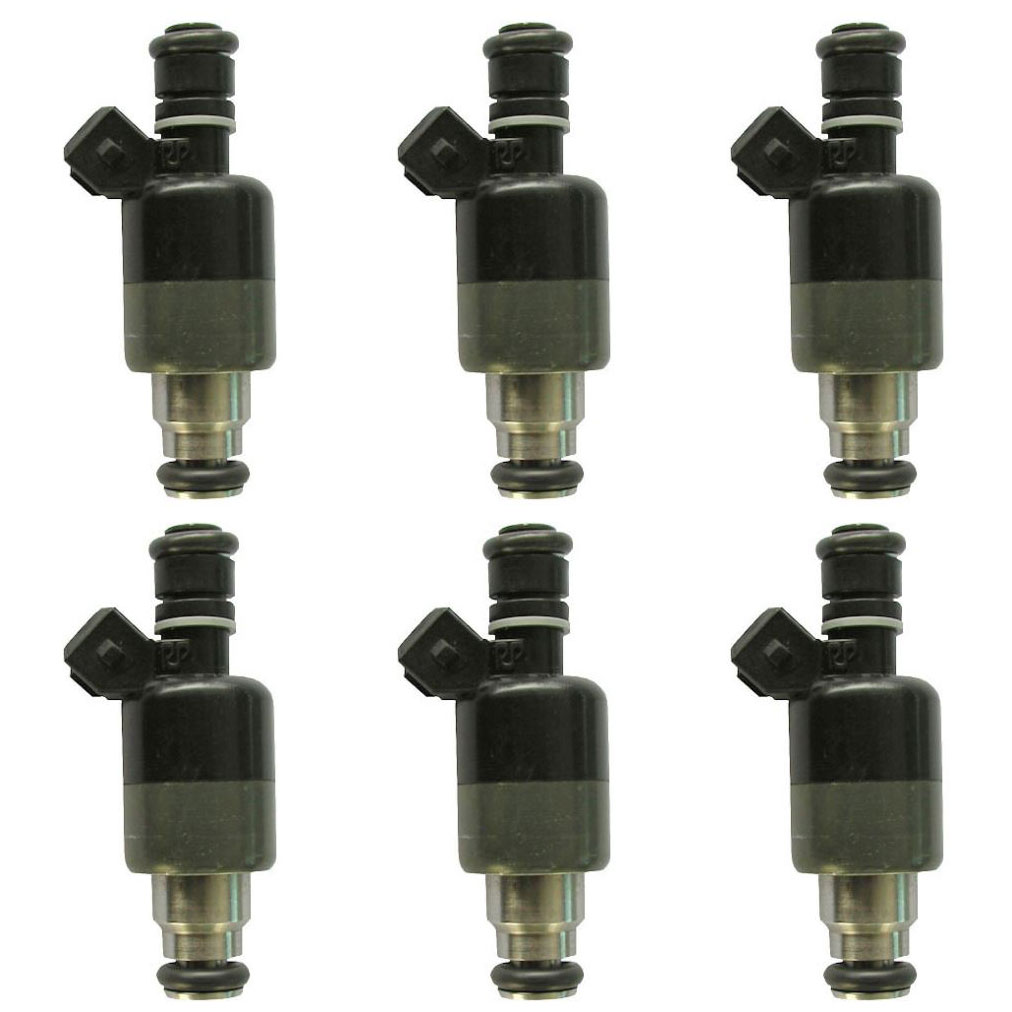 1994 Isuzu Trooper Fuel Injector Set 3.2L Engine DOHC Models 3580443 I6