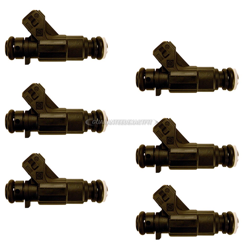 2002 Mercedes Benz Slk32 Amg Fuel Injector Set 