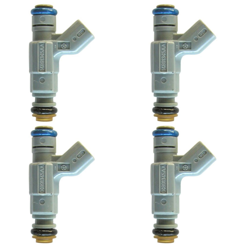  Chrysler PT Cruiser Fuel Injector Set 