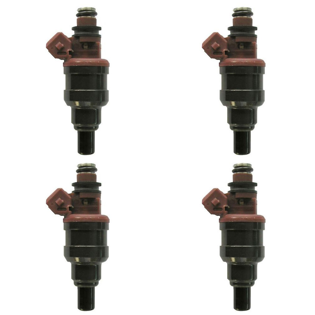 1992 Mitsubishi Expo Fuel Injector Set 2.4L Engine 3580664 I4