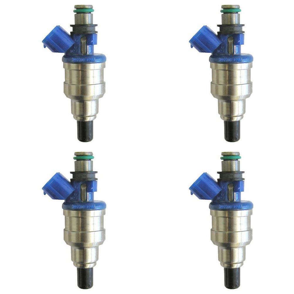 1990 Mazda Miata Fuel Injector Set 1.6L Engine 3580692 I4