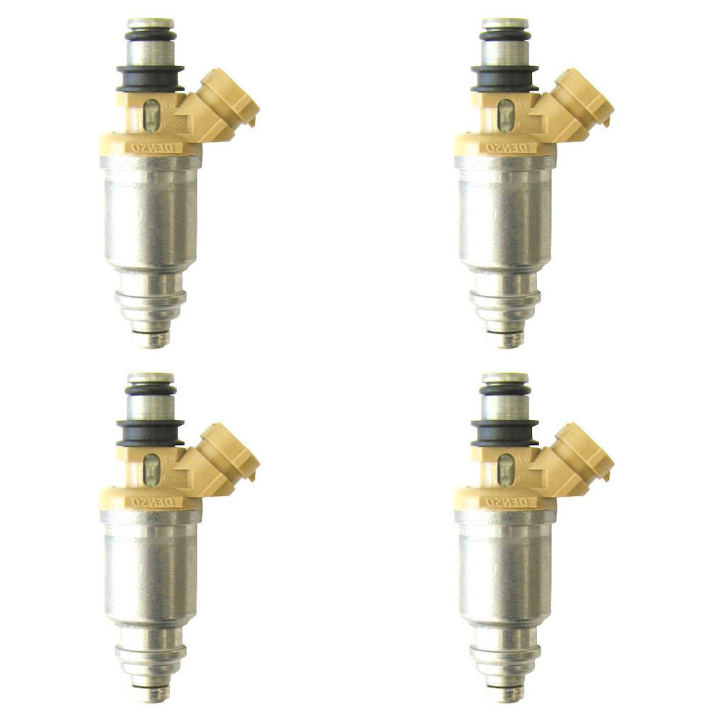 1995 Toyota Corolla Fuel Injector Set 1.6L Engine With Engine Code
