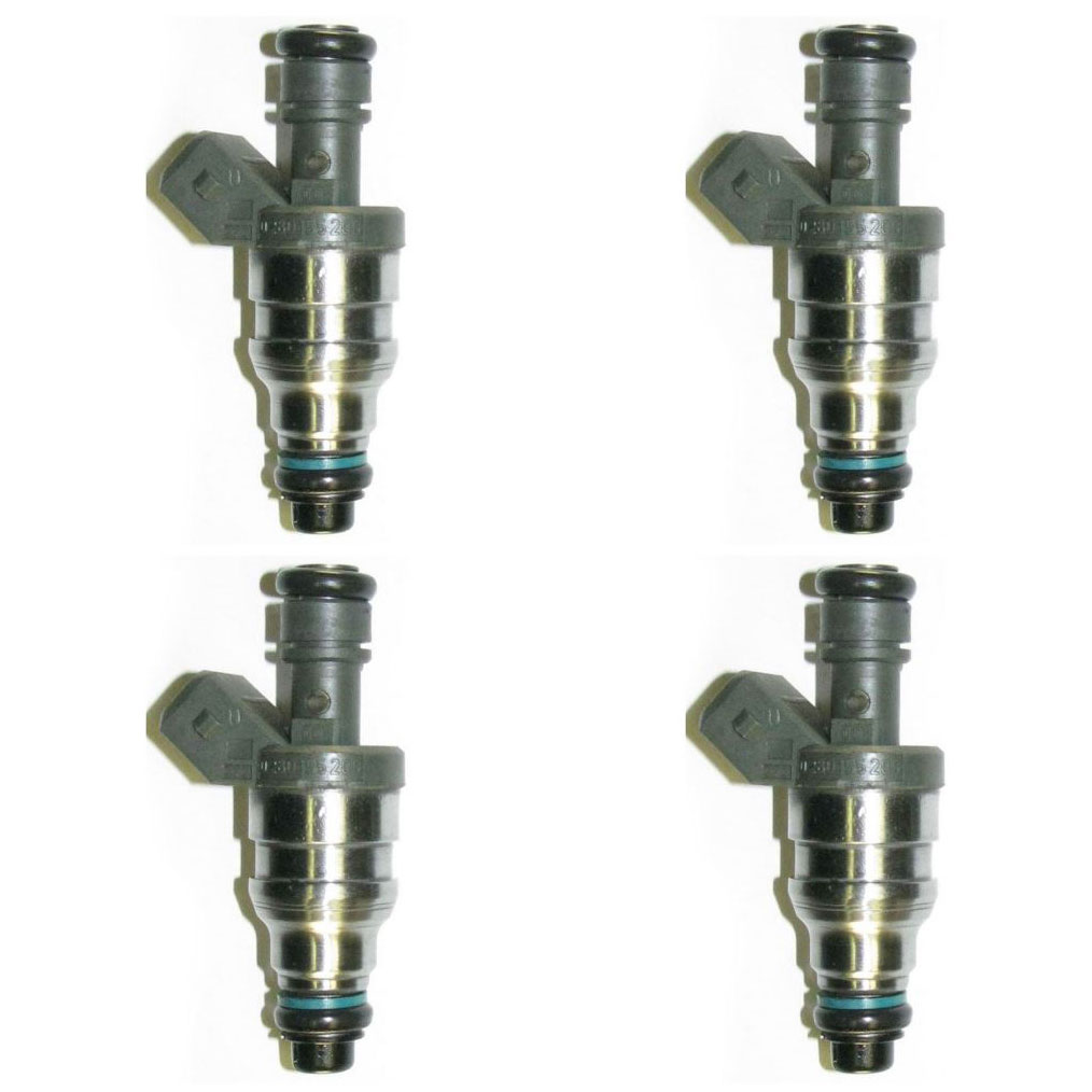 1996 Mercedes Benz C220 fuel injector set 