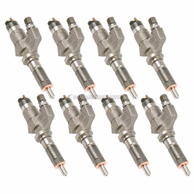 2003 Gmc Sierra 3500 Fuel Injector Set