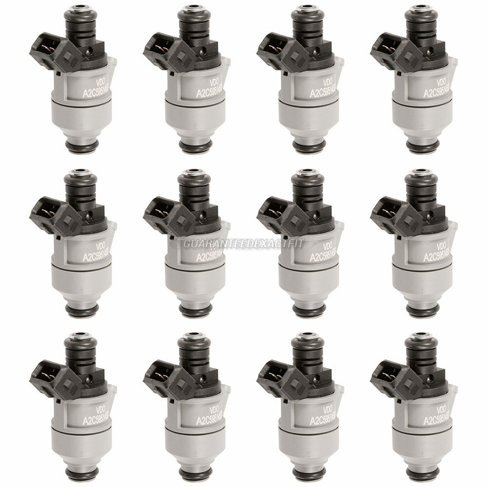 2000 Bmw 750iL Fuel Injector Set