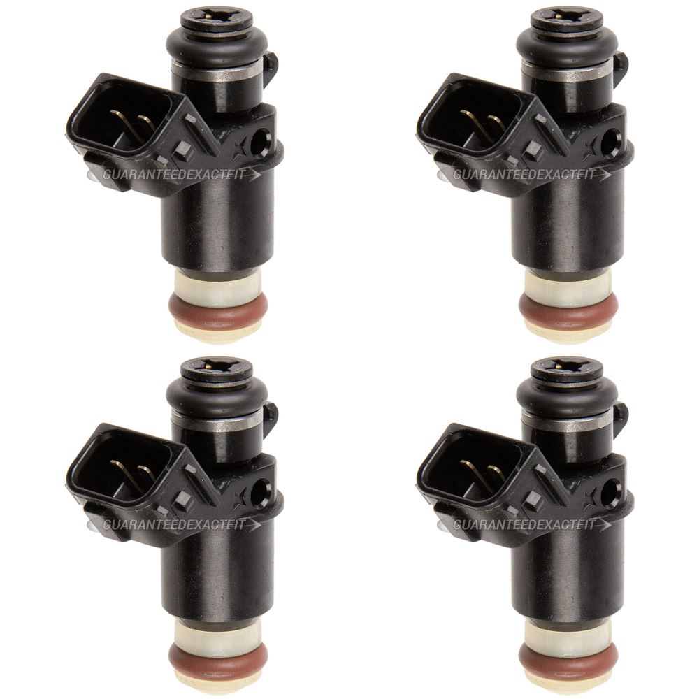 2005 Honda Civic Fuel Injector Set 1.3L Engine Hybrid Model Excl