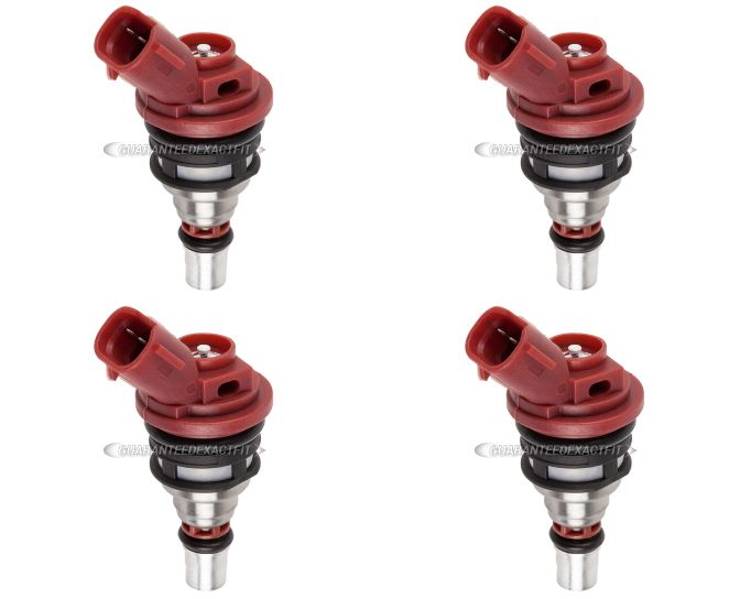 1999 Subaru Legacy Fuel Injector Set 2.5L Engine 3581169 4I