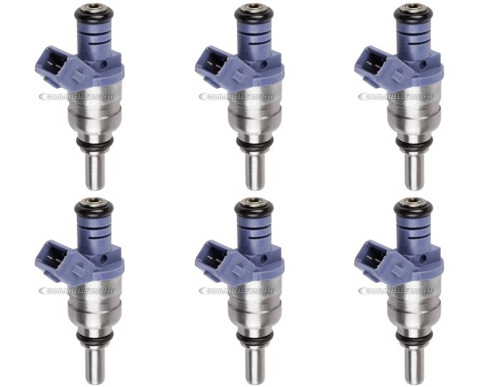 2001 BMW X5 Fuel Injector Set 3.0L Engine 3581190 6I