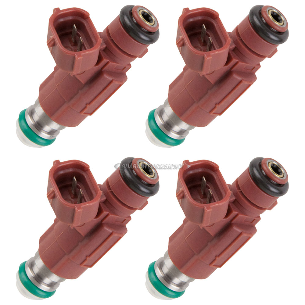 2002 Nissan Sentra Fuel Injector Set 1.8L 4 Cylinder CA submodel 35