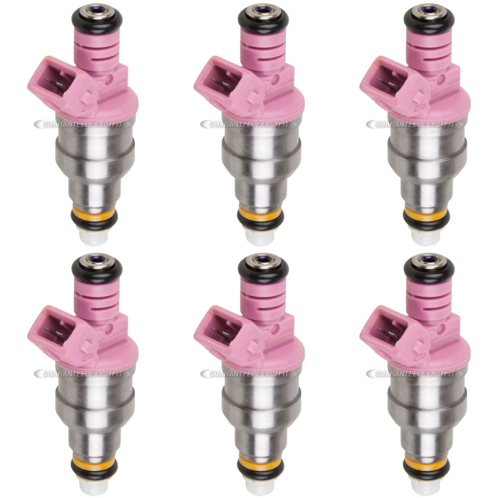 1999 Dodge Dakota Fuel Injector Set 3.9L Engine 3581254 6I