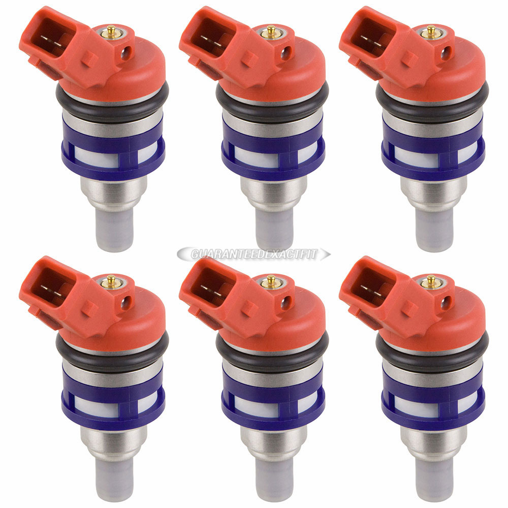 1993 Nissan 300ZX Fuel Injector Set 3.0L Engine Naturally Aspirated