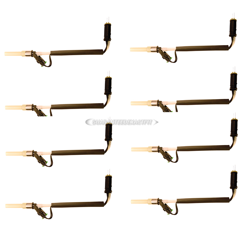 2000 Gmc K2500 Fuel Injector Set