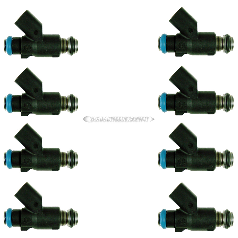 2016 Gmc Savana 4500 Fuel Injector Set 