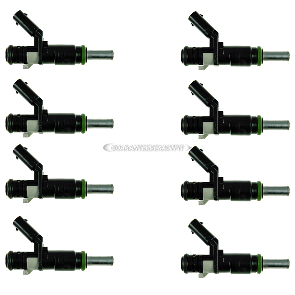 2009 Mercedes Benz E550 Fuel Injector Set 