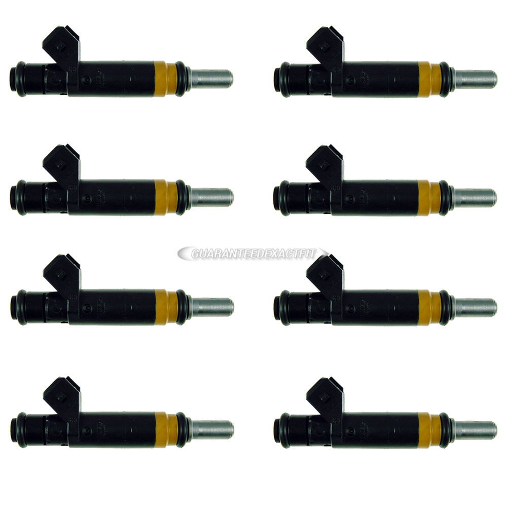 2002 Bmw 745i fuel injector set 