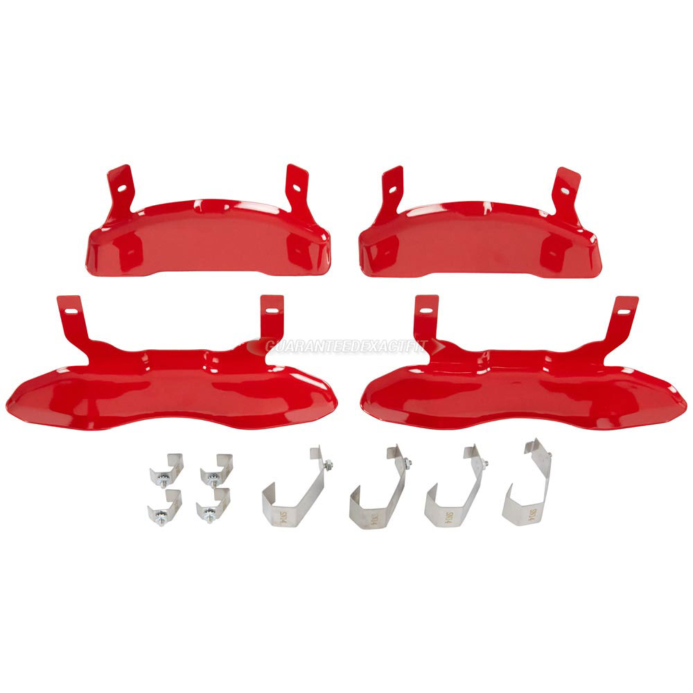 MGP Caliper Covers 35029SCADRD Disc Brake Caliper Cover