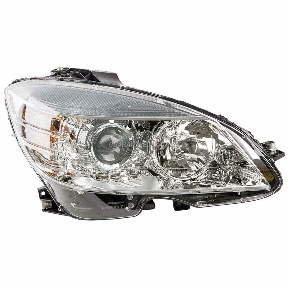2009 Mercedes Benz C300 Headlight Assembly Pair Headlight Assembly Pair