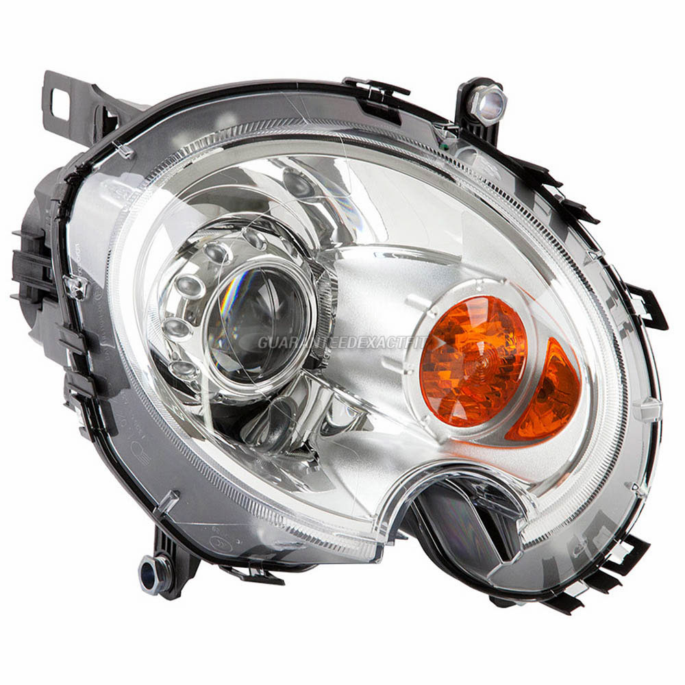 2012 Mini Cooper Headlight Assembly Pair