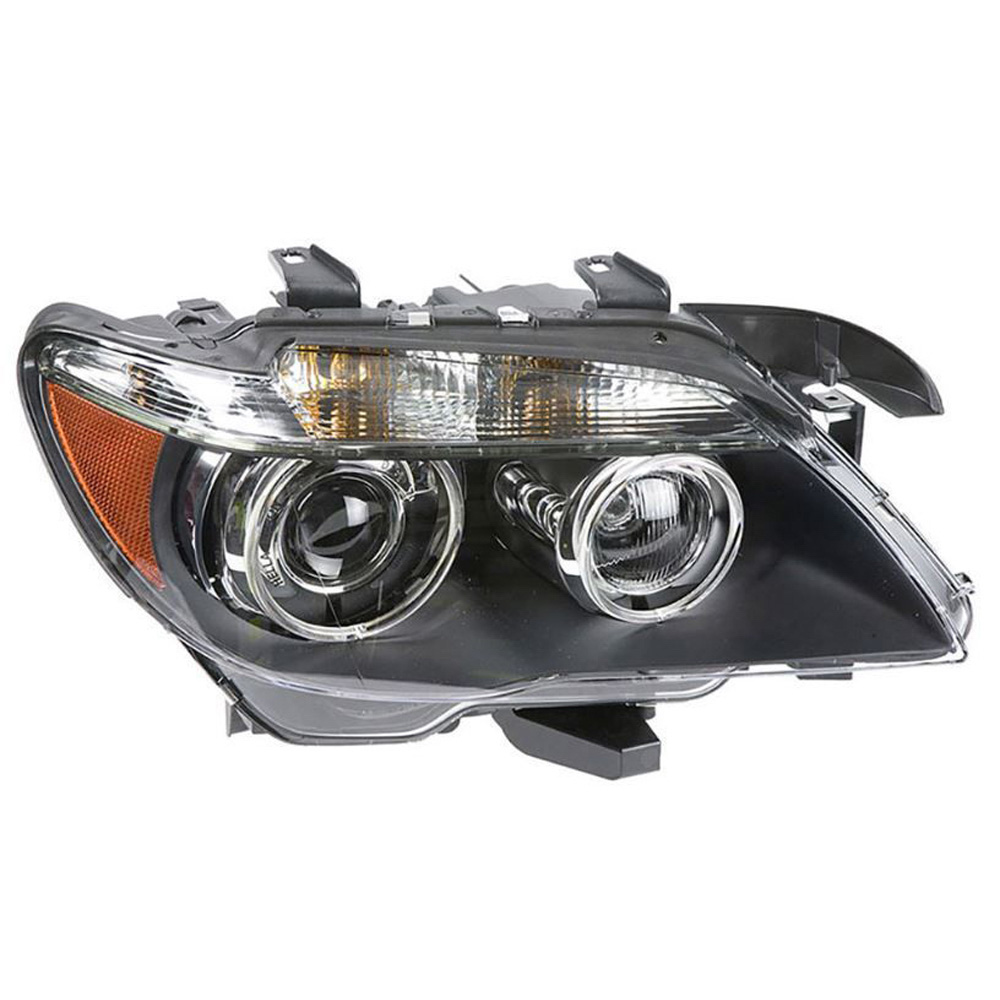 2012 Mercedes Benz C250 Headlight Assembly Pair