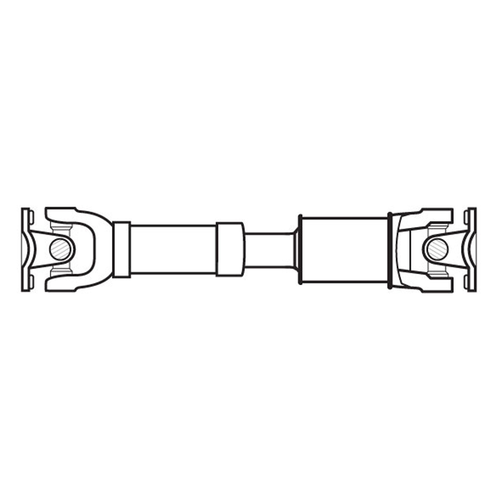 2009 Toyota Sequoia Driveshaft