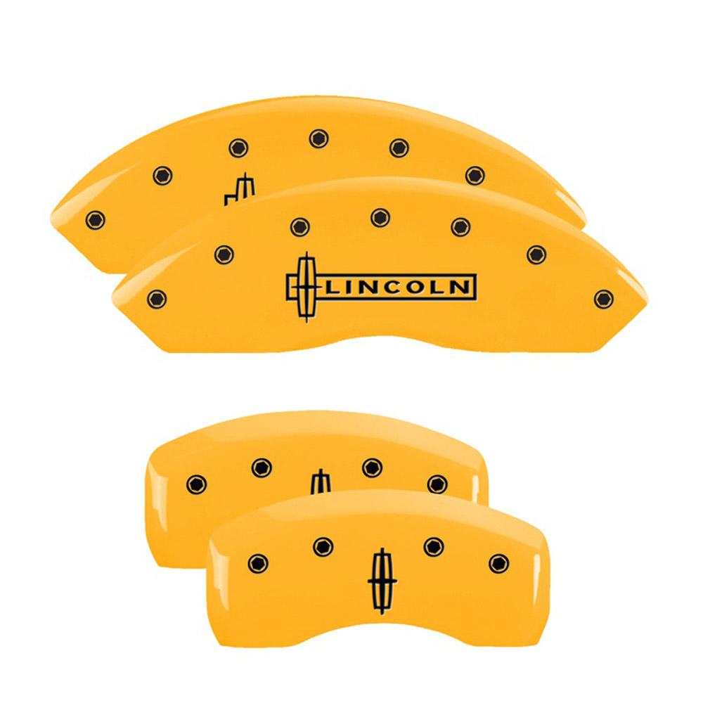 MGP Caliper Covers 36018SLC1YL Disc Brake Caliper Cover