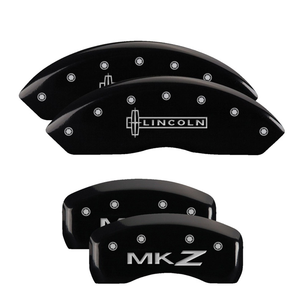 MGP Caliper Covers 36018SLCZBK Disc Brake Caliper Cover