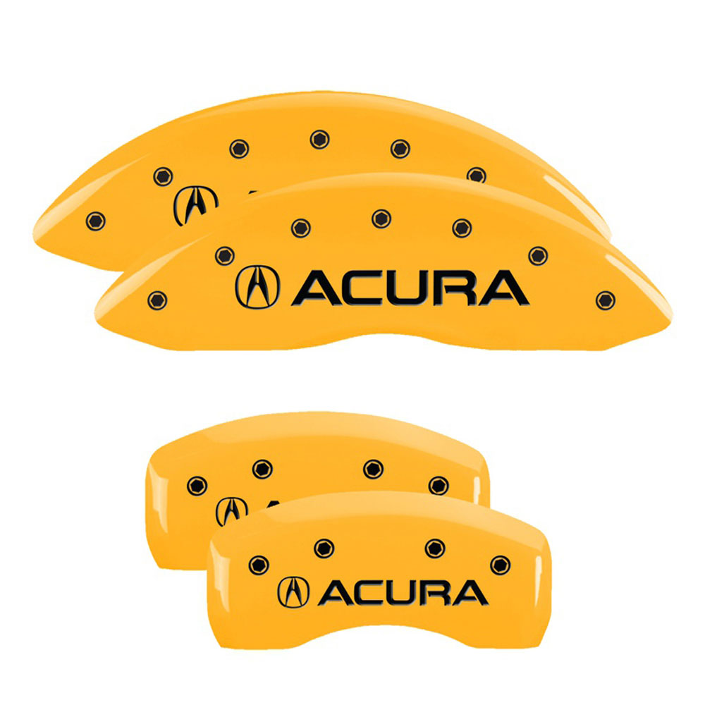 MGP Caliper Covers 39011SACUYL Disc Brake Caliper Cover
