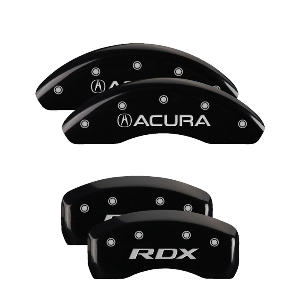 MGP Caliper Covers 39019SRDXBK Disc Brake Caliper Cover