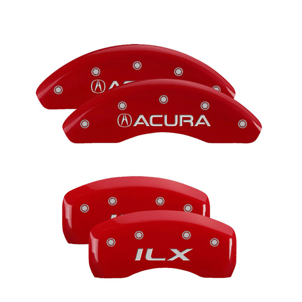 MGP Caliper Covers 39020SILXRD Disc Brake Caliper Cover