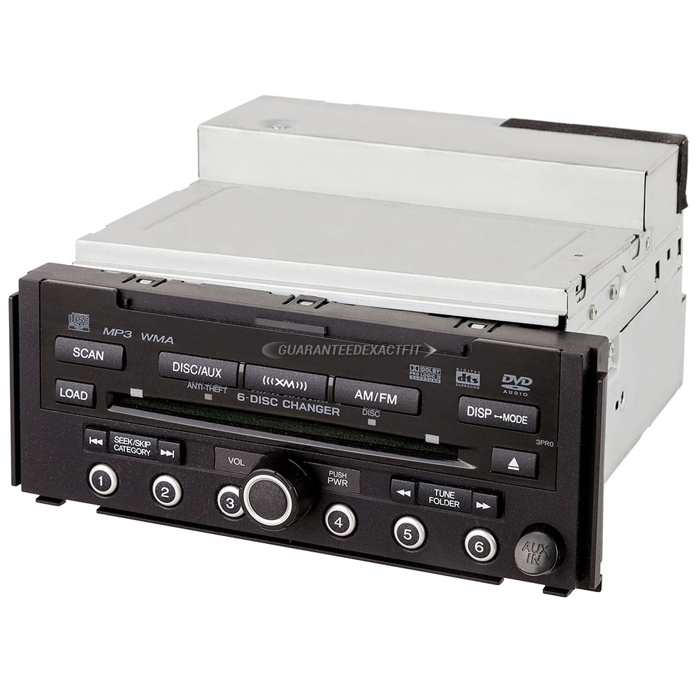 2007 Acura RDX Radio or CD Player RadioAMFM6CD with Navigation with