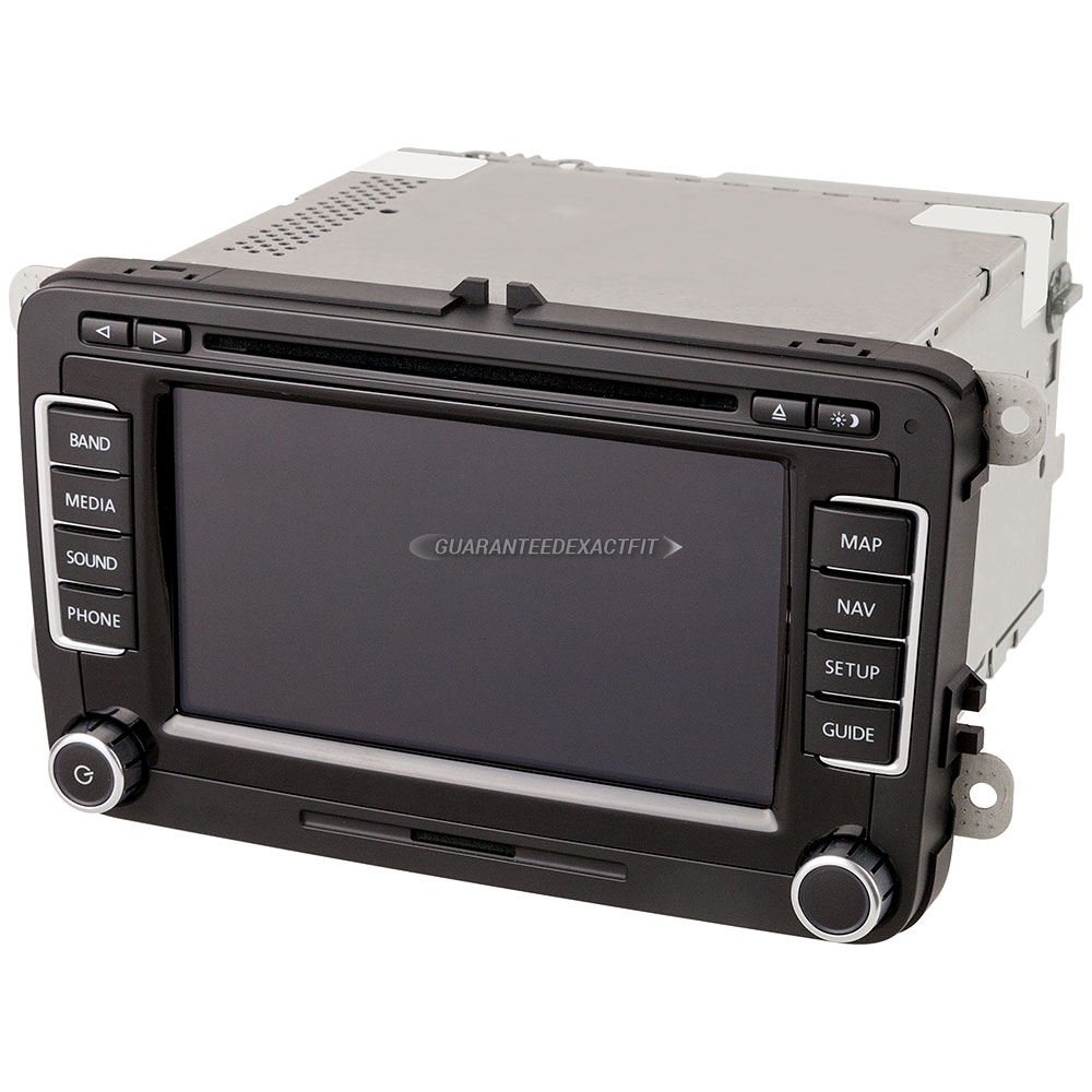 2011 Volkswagen Jetta Navigation Unit InDash Navigation CD HDD