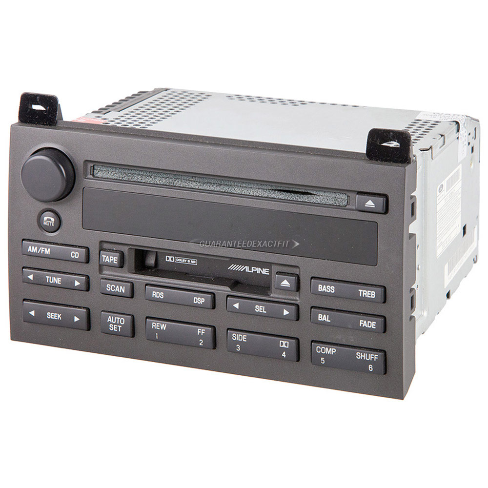 2003 Lincoln Town Car Radio or CD Player Radio-AM-FM-Cass-Single CD