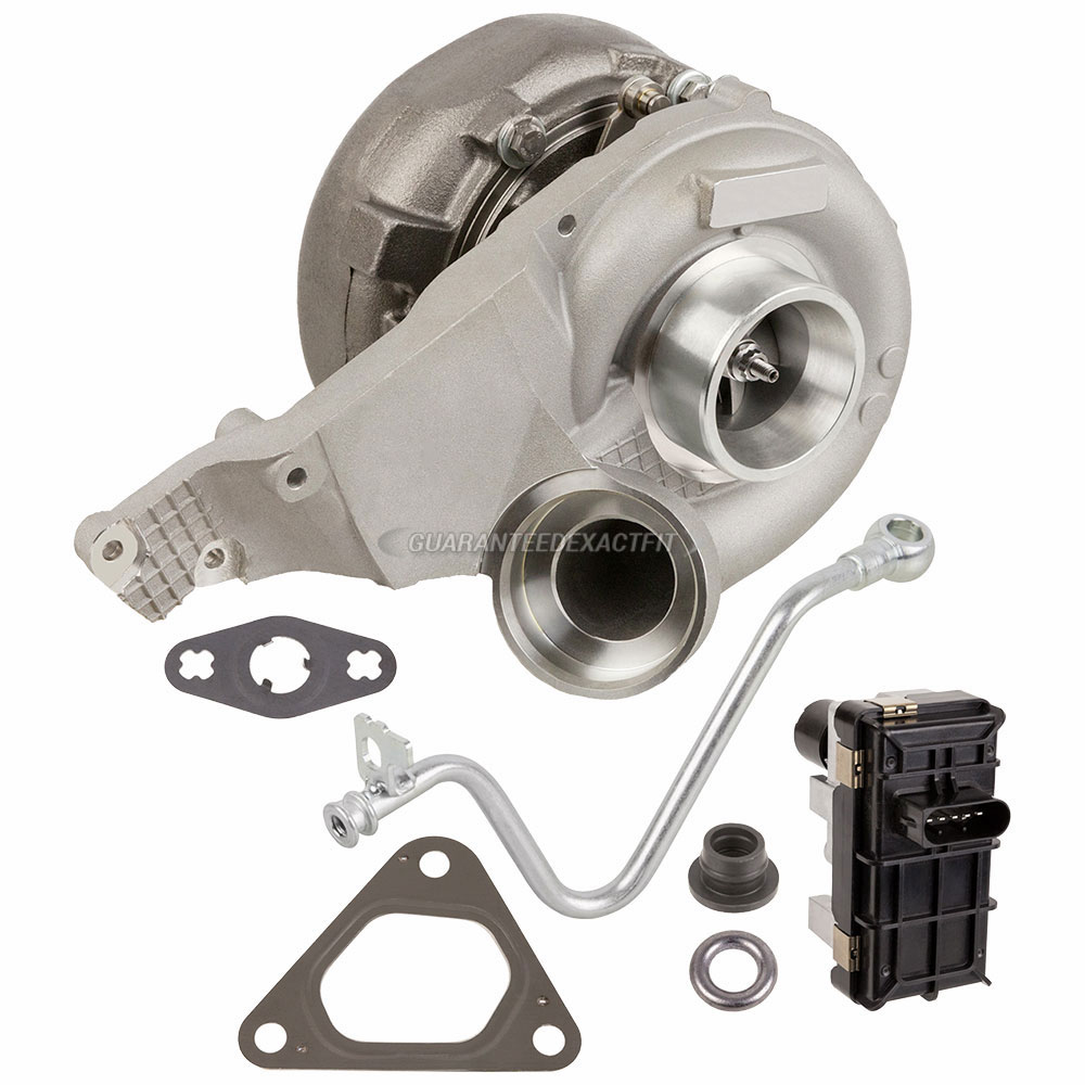 2004 Dodge Sprinter Van turbocharger and installation accessory kit 