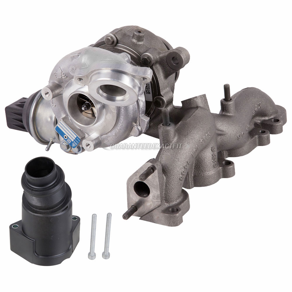 2013 Volkswagen Jetta Turbocharger and Installation Accessory Kit 2.0L