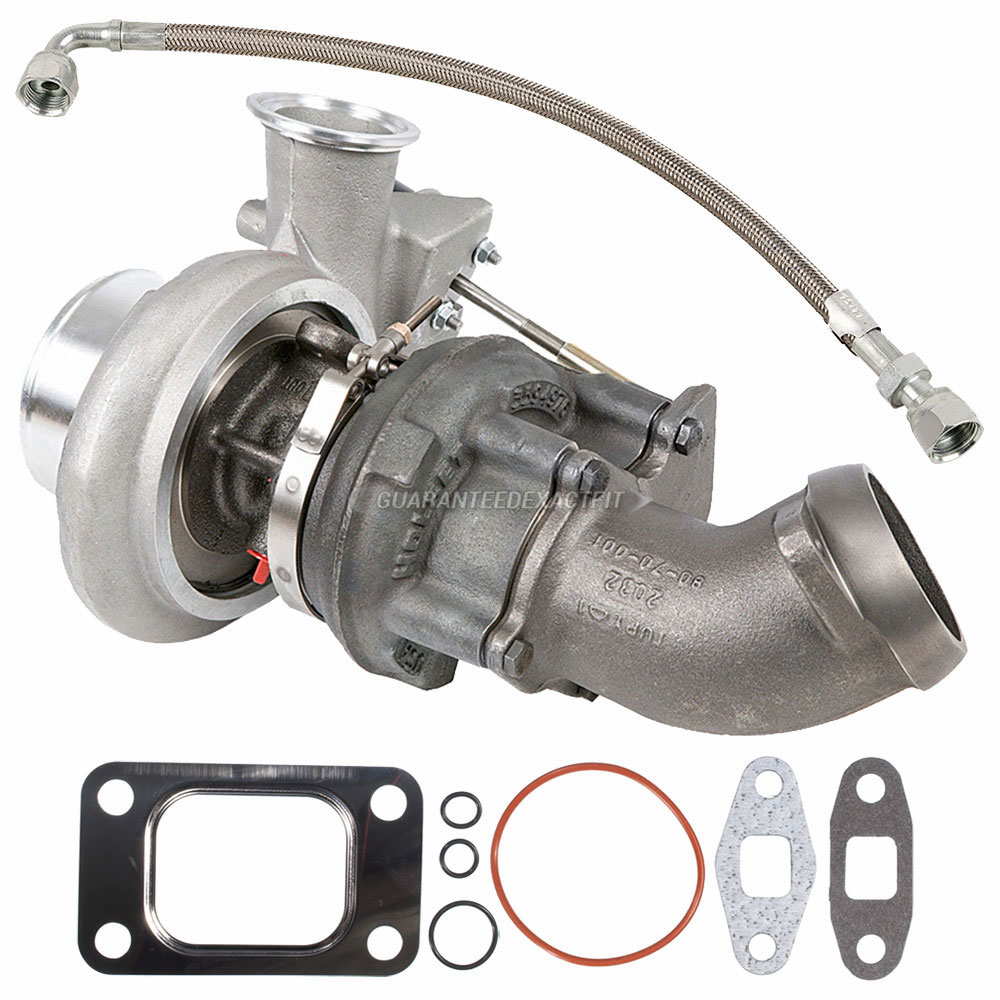 2000 Dodge Ram Trucks Turbocharger and Installation Accessory Kit 5.9L